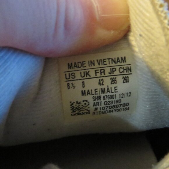 ADIDAS Gazelle OG Legend Ink & Running White Sneakers Shoes Retro Men's  US 8.5 - Picture 15 of 15